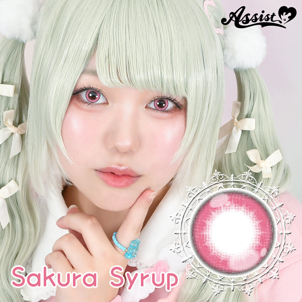 【預訂14天】Puppilla 1Day Syrup Sakura Syrup 日本Cosplay 日拋隱形眼鏡