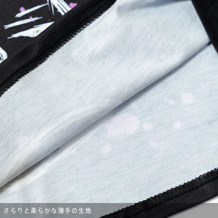 BLOODネロ T 原宿系 サブカル バニー パンク ロック サイバー 大きいサイズ ユニセックス  BLACK/PURPLE