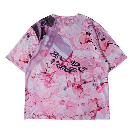 LOVE GIRL Tシャツ 地雷系 病みかわいい ダーク パンク 原宿系