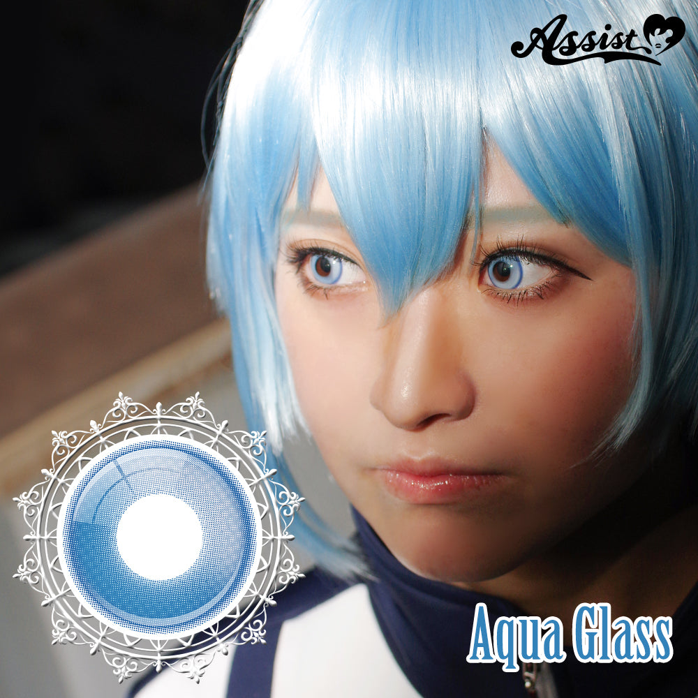 Lishade 1Day 日拋Cosplay隱形眼鏡 Aqua Glass (1盒6片)