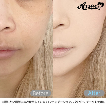 全效遮蓋遮瑕膏 (自然色) 日本Assist Cosplay用品