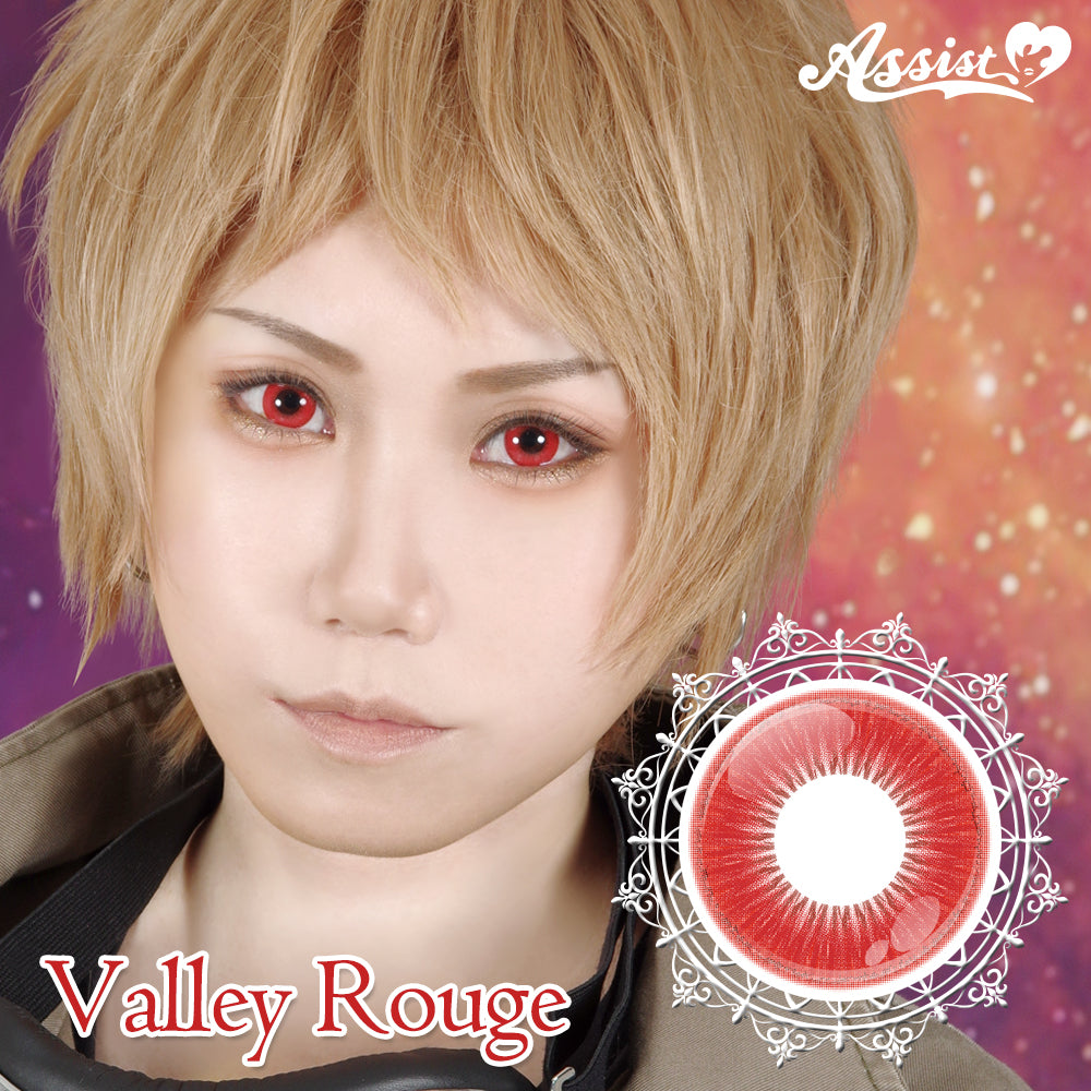 Assist Shutella 1Day 日拋COSPLAY隱形眼鏡 (1盒6片) Valley Rouge