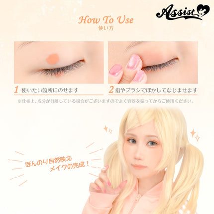 多用途Point Color 調色膏  日本Assist Cosplay用品