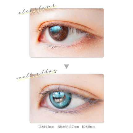 Etia Mellow Mirage 1Day 14.5mm 日本Cosplay隱形眼鏡 (10片裝)
