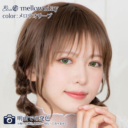 Etia Mellow Olive 1Day 14.5mm 日本Cosplay隱形眼鏡 (10片裝)
