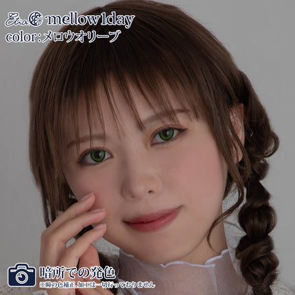 Etia Mellow Olive 1Day 14.5mm 日本Cosplay隱形眼鏡 (10片裝)
