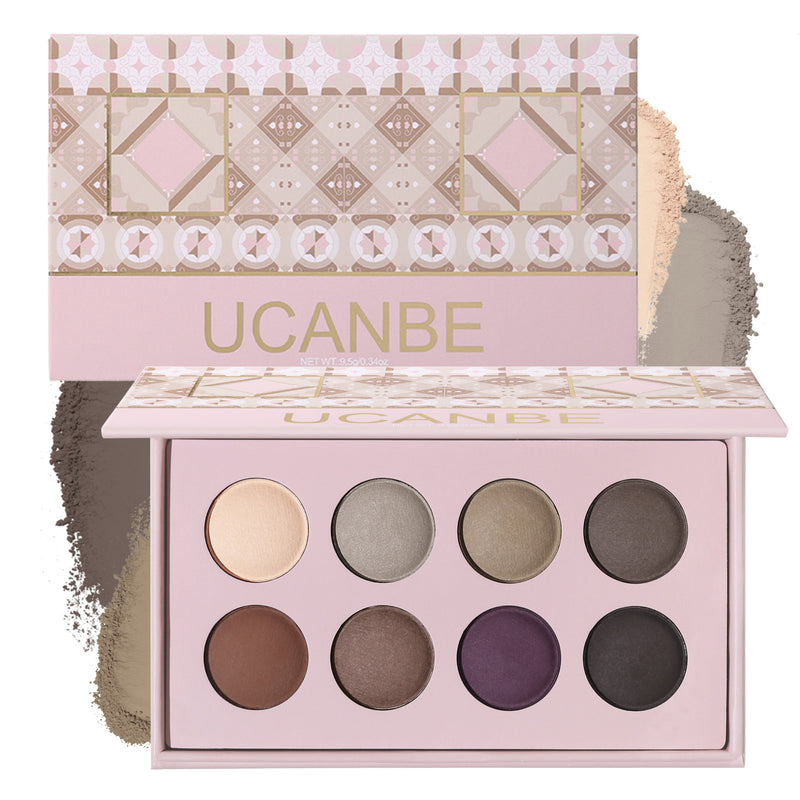 UCANBE 15 Color Eyeshadow Palette Red Robe