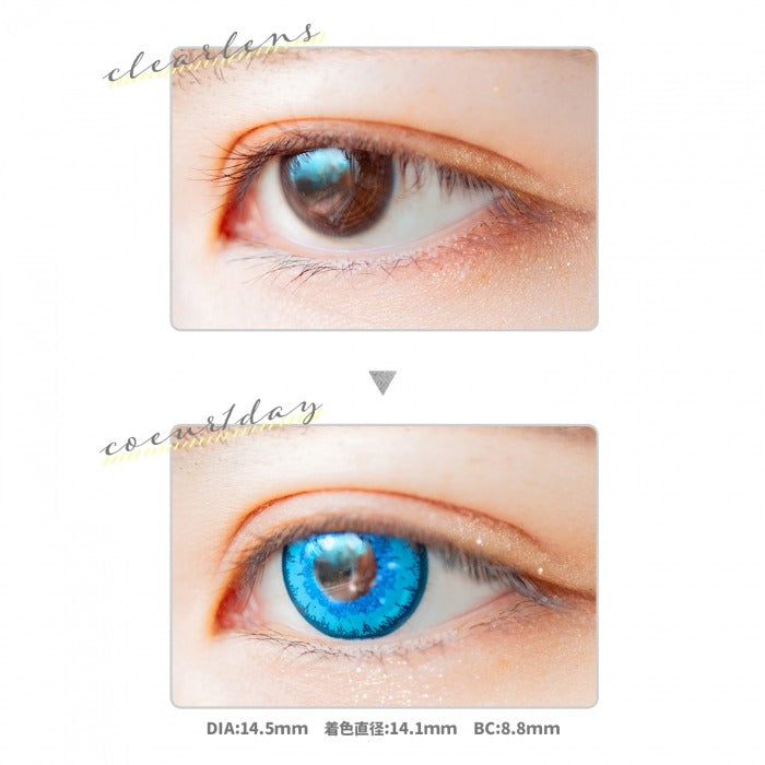 Etia Coeur 1Day Bluerose 日拋隱形眼鏡 (6片裝)