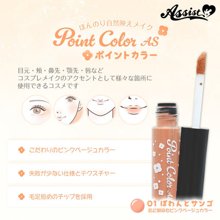 多用途Point Color 調色膏  日本Assist Cosplay用品