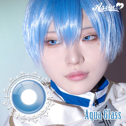 Lishade 1Day 日拋Cosplay隱形眼鏡 Aqua Glass (1盒6片)