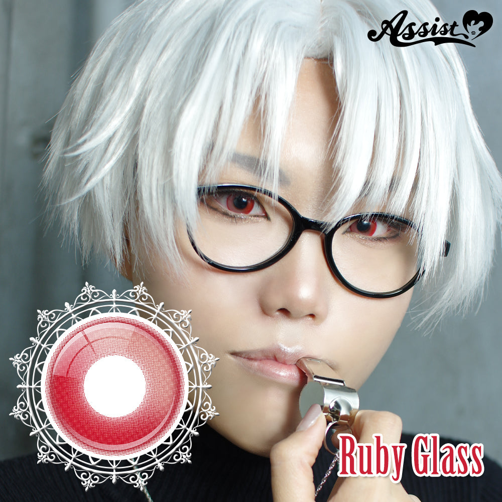 Lishade 1Day 日拋Cosplay隱形眼鏡 Ruby Glass (1盒6片)