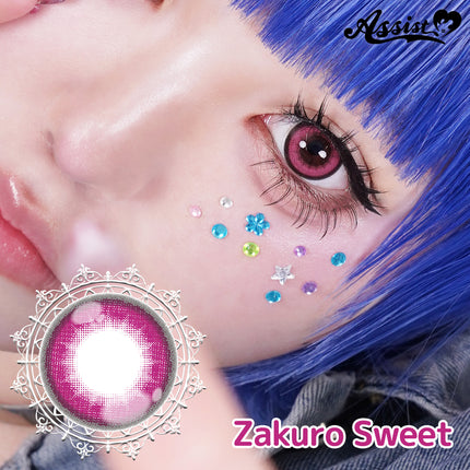 15.0mm Puppilla Sweet 1Day Zakuro Sweet 日本Cosplay 日拋隱形眼鏡