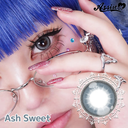 15.0mm Puppilla Sweet 1Day Ash Sweet 日本Cosplay 日拋隱形眼鏡