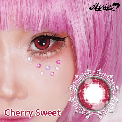 (1對)15.0mm Puppilla Sweet 1Day Cherry Sweet 日本Cosplay 日拋隱形眼鏡